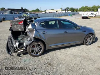 2013 Kia Optima SX with VIN 5XXGR4A65DG148700, listed as a Copart auction lot 54791325 with 20,146 mi miles and Salvage title. Bid and sale history available at DreamBid. Image 3.