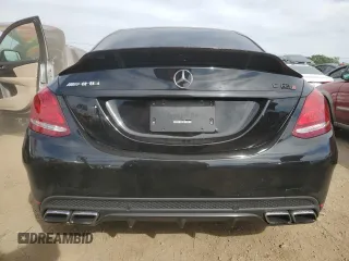 2016 Mercedes-Benz C 63 S AMG with VIN 55SWF8HB6GU113247, listed as a Copart auction lot 47280295 with 44,130 mi miles and Salvage title. Bid and sale history available at DreamBid. Image 6.