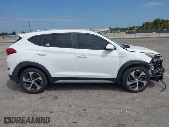 2018 Hyundai Tucson Sport with VIN KM8J33AL5JU691991, listed as a IAAI auction lot 41817480 with 89,129 mi miles. Bid and sale history available at carsss.com. Image 13.
