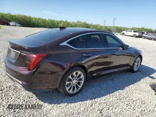2020 Cadillac CT5 Premium Luxury with VIN 1G6DN5RK6L0151968, listed as a Copart auction lot 53189655 with 42,781 mi miles and Salvage title. Bid and sale history available at DreamBid. Image 3.
