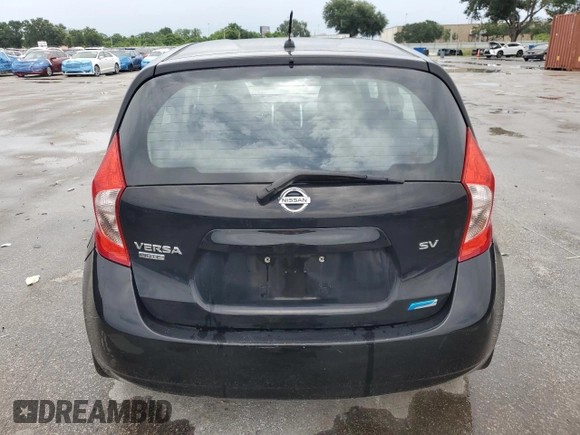 2014 Nissan Note S with VIN 3N1CE2CP5EL404573, listed as a Copart auction lot 62859935 with 123,786 mi miles and Clean title. Bid and sale history available at DreamBid. Image 6.