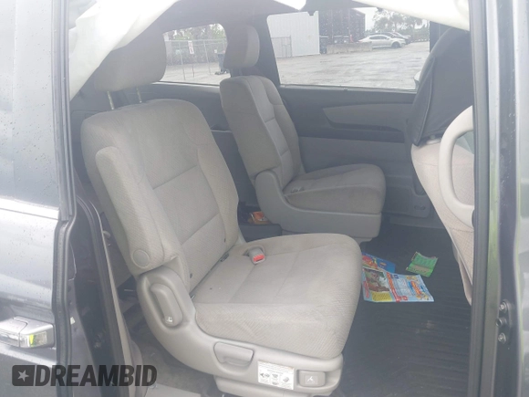 2017 Honda Odyssey SE with VIN 5FNRL5H3XHB026595, listed as a IAAI auction lot 39631978 with 92,555 mi miles and . Bid and sale history available at carsss.com. Image 8.