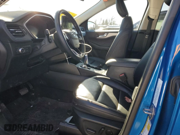 2021 Ford Escape SEL with VIN 1FMCU9H9XMUB02165, listed as a Copart auction lot 44816935 with 35,305 mi miles and Salvage Title. Bid and sale history available at DreamBid. Image 7.