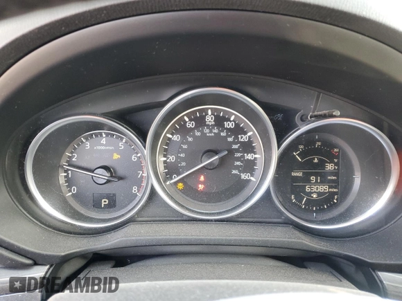 2017 Mazda CX-5 Grand Touring with VIN JM3KFBDL7H0202019, listed as a Copart auction lot 50617985 with 63,089 mi miles and Salvage Title. Bid and sale history available at carsss.com. Image 9.
