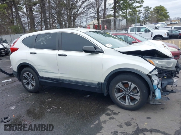2018 Honda CR-V LX with VIN 2HKRW5H35JH407625, listed as a IAAI auction lot 41790059 with 80,000 mi miles. Bid and sale history available at carsss.com. Image 13.