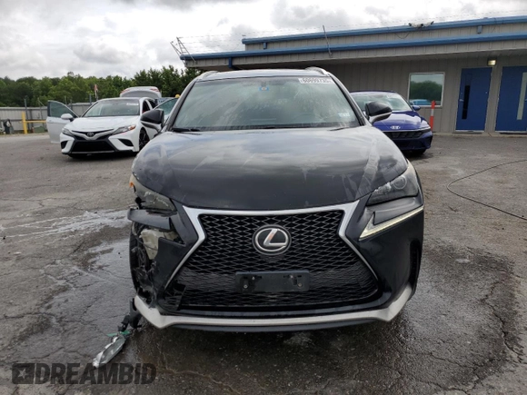 2016 Lexus NX 200t with VIN JTJYARBZ8G2023781, listed as a Copart auction lot 60699735 with 176,474 mi miles and Salvage title. Bid and sale history available at DreamBid. Image 5.