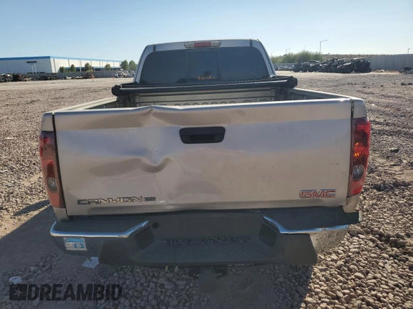 2008 GMC Canyon SLE1 with VIN 1GTCS199588129041, listed as a Copart auction lot 82914164 with 108,824 mi miles and Salvage Title. Bid and sale history available at carsss.com. Image 6.