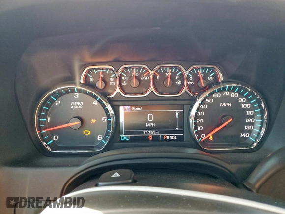 2020 Chevrolet Tahoe LT with VIN 1GNSCBKC6LR191286, listed as a Copart auction lot 61554275 with 71,751 mi miles and Salvage title. Bid and sale history available at DreamBid. Image 9.