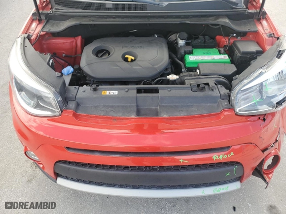 2019 Kia Soul + with VIN KNDJP3A54K7666154, listed as a Copart auction lot 52204525 with 94,060 mi miles and Non Repairable. Bid and sale history available at carsss.com. Image 12.