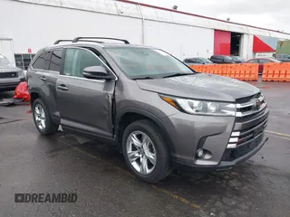 2019 Toyota Highlander Limited z VIN 5TDDZRFH2KS969307, wystawiony jako IAAI lot #41916847 z przebiegiem 79 795 mil mil oraz . Historia ofert i sprzedaży dostępna na DreamBid. Obrazek 1.