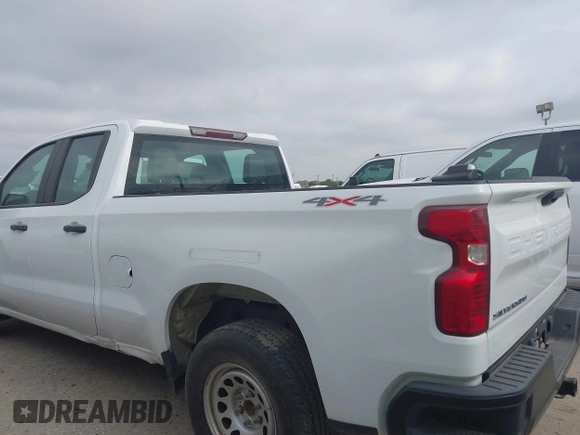 2020 Chevrolet Silverado 1500 Work Truck with VIN 1GCRYAEF5LZ177663, listed as a IAAI auction lot 42223157 with 33,711 mi miles and . Bid and sale history available at DreamBid. Image 3.