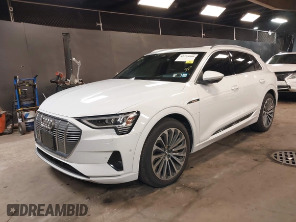 2019 Audi e-tron Prestige with VIN WA1VABGE3KB012371, listed as a IAAI auction lot 42314860 with 41,269 mi miles and . Bid and sale history available at DreamBid. Image 20.
