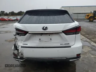 2021 Lexus RX with VIN 2T2YGMDA4MC058886, listed as a Copart auction lot 80092634 with 82,460 mi miles and Salvage Title. Bid and sale history available at carsss.com. Image 6.