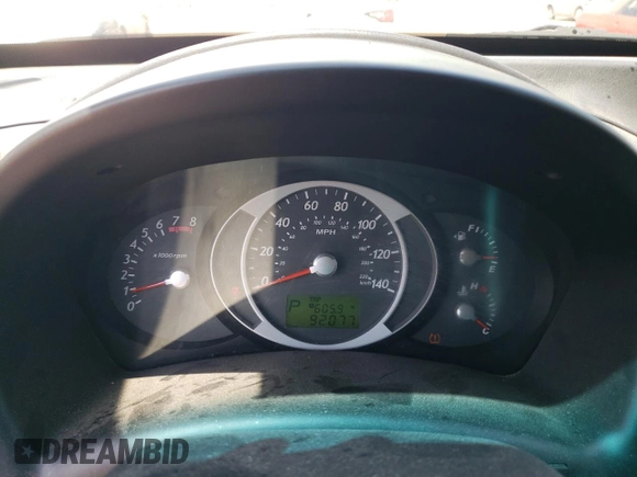 2008 Hyundai Tucson SE with VIN KM8JN72DX8U880462, listed as a Copart auction lot 65831134 with 92,077 mi miles and Salvage Title. Bid and sale history available at carsss.com. Image 9.