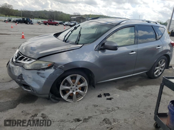 2014 Nissan Murano SV with VIN JN8AZ1MU9EW404355, listed as a Copart auction lot 51905065 with Not Provided miles and Salvage Title. Bid and sale history available at DreamBid. Image 1.