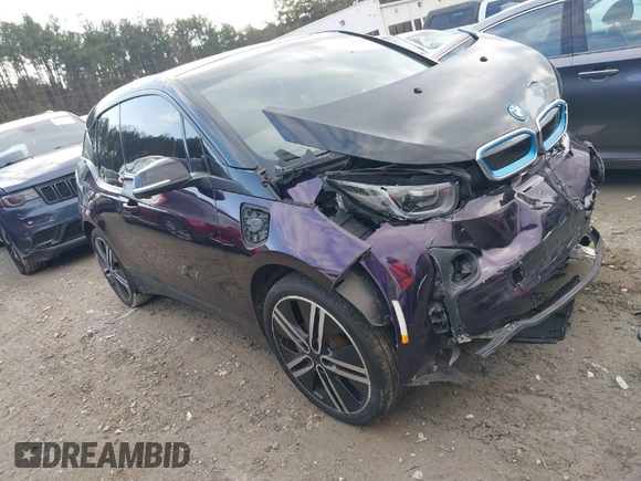 2017 BMW i3 z VIN WBY1Z8C55HV551697, wystawiony jako IAAI lot #41534229 z przebiegiem Nie podano mil oraz . Historia ofert i sprzedaży dostępna na DreamBid. Obrazek 1.