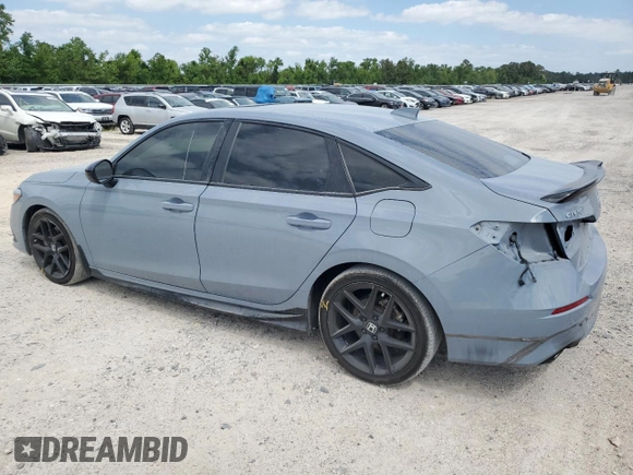 2022 Honda Civic Si z VIN 2HGFE1E58NH474272, wystawiony jako Copart lot #52454135 z przebiegiem 76 380 mil mil oraz Szkody całkowita. Historia ofert i sprzedaży dostępna na DreamBid. Obrazek 2.