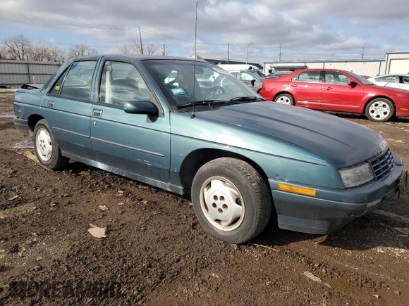 1995 Chevrolet Corsica with VIN 1G1LD55MXSY262499, listed as a Copart auction lot 49484825 with 124,419 mi miles and Salvage Title. Bid and sale history available at DreamBid. Image 4.