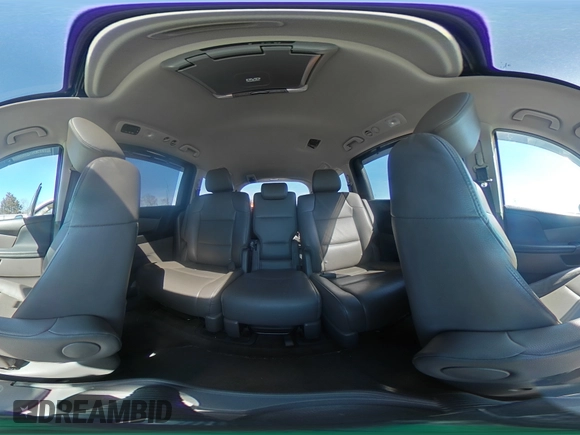 2014 Honda Odyssey EX-L with VIN 5FNRL5H64EB034147, listed as a Copart auction lot 46372795 with 156,720 mi miles and Salvage Title. Bid and sale history available at carsss.com. Image 15.