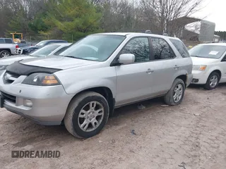 2005 Acura MDX Touring with VIN 2HNYD18765H526421, listed as a IAAI auction lot 42080034 with 276,689 mi miles. Bid and sale history available at carsss.com. Image 2.