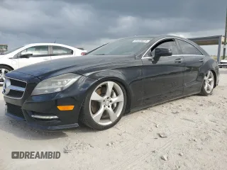 2014 Mercedes-Benz CLS-Class CLS 550 with VIN WDDLJ7DB4EA129378, listed as a Copart auction lot 51225075 with 121,436 mi miles and Clean Title. Bid and sale history available at carsss.com. Image 1.