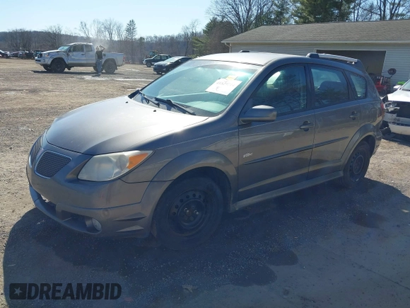 2007 Pontiac Vibe with VIN 5Y2SL65857Z433353, listed as a IAAI auction lot 41829714 with 256,547 mi miles. Bid and sale history available at carsss.com. Image 2.