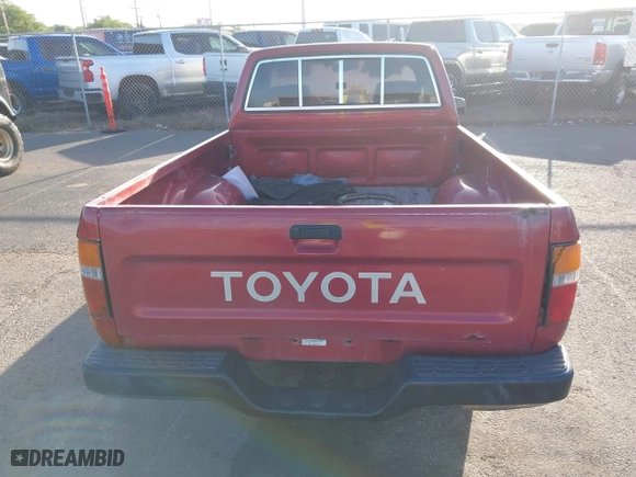 1993 Toyota 2WD Pickups DX with VIN JT4RN81P1P5162011, listed as a IAAI auction lot 41721589 with 207,489 mi miles. Bid and sale history available at carsss.com. Image 16.