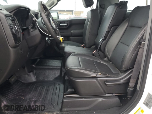2020 Chevrolet Silverado 1500 Work Truck with VIN 3GCNWAEH2LG314435, listed as a Copart auction lot 85661854 with 61,709 mi miles and Salvage Title. Bid and sale history available at DreamBid. Image 7.