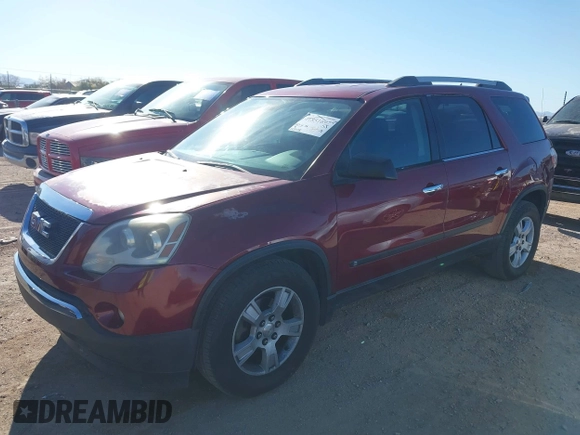 2010 GMC Acadia SL with VIN 1GKLRKED2AJ142750, listed as a IAAI auction lot 41851697 with 127,118 mi miles. Bid and sale history available at carsss.com. Image 2.