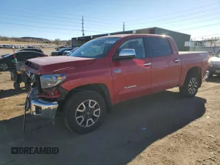 2021 Toyota Tundra Limited z VIN 5TFHY5F10MX961106, wystawiony jako Copart lot #89206715 z przebiegiem 51 703 mil mil oraz Szkoda całkowita • Salvage title. Historia ofert i sprzedaży dostępna na DreamBid. Obrazek 1.