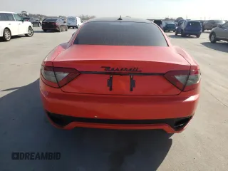 2017 Maserati GranTurismo Sport with VIN ZAM45VLA1H0221070, listed as a Copart auction lot 42373903 with 44,187 mi miles. Bid and sale history available at carsss.com. Image 6.