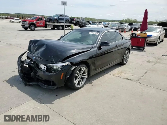 2018 BMW 4 Series 430i xDrive with VIN WBA4Z3C51JEC57401, listed as a Copart auction lot 50657915 with 26,314 mi miles and Salvage Title. Bid and sale history available at DreamBid. Image 13.