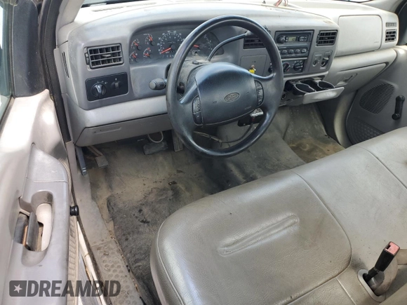 2001 Ford F-250 XL with VIN 1FTNF20L61ED33348, listed as a Copart auction lot 57257825 with 112,795 mi miles and Clean title. Bid and sale history available at DreamBid. Image 8.