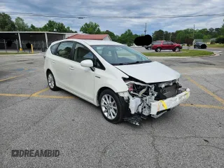 2012 Toyota Prius Two z VIN JTDZN3EU2C3040086, wystawiony jako Copart lot #59366855 z przebiegiem 47 535 mil mil oraz Szkoda całkowita • Salvage title. Historia ofert i sprzedaży dostępna na DreamBid. Obrazek 1.
