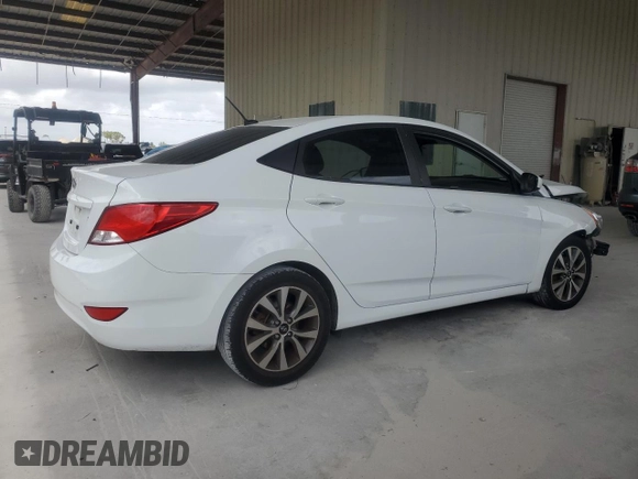 2017 Hyundai Accent SE with VIN KMHCT4AE8HU351826, listed as a Copart auction lot 51245455 with 63,230 mi miles and Salvage Title. Bid and sale history available at carsss.com. Image 3.