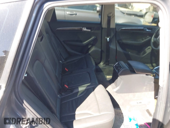 2012 Audi Q5 2.0T Premium Plus with VIN WA1LFAFP1CA131985, listed as a IAAI auction lot 41850004 with 1 mi miles. Bid and sale history available at carsss.com. Image 8.