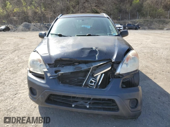 2006 Honda CR-V EX with VIN JHLRD788X6C040711, listed as a Copart auction lot 53256865 with 89,911 mi miles and Salvage Title. Bid and sale history available at carsss.com. Image 5.