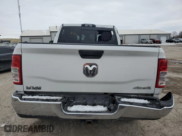 2022 Ram 2500 Tradesman with VIN 3C6UR5CL7NG138736, listed as a Copart auction lot 88311875 with 164,905 mi miles and Non Repairable. Bid and sale history available at carsss.com. Image 6.
