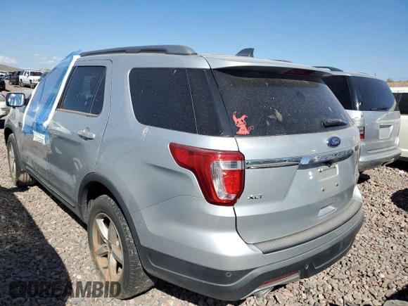 2018 Ford Explorer XLT with VIN 1FM5K7D82JGC06515, listed as a Copart auction lot 75043324 with 65,621 mi miles and Salvage Title. Bid and sale history available at DreamBid. Image 2.
