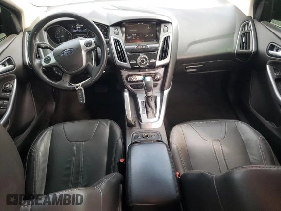 2014 Ford Focus Titanium with VIN 1FADP3N25EL118551, listed as a Copart auction lot 59814515 with 160,813 mi miles and Salvage title. Bid and sale history available at DreamBid. Image 8.