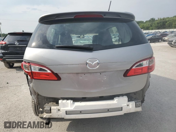 2014 Mazda 5 Grand Touring with VIN JM1CW2DL1E0165803, listed as a Copart auction lot 62914124 with 71,127 mi miles and Salvage Title. Bid and sale history available at DreamBid. Image 6.