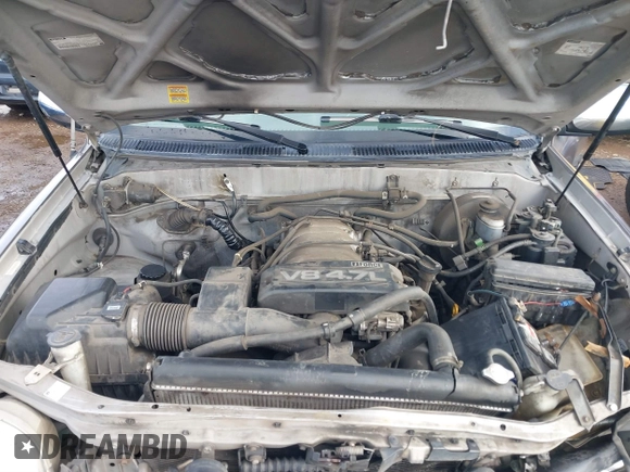 2001 Toyota Tundra SR5 with VIN 5TBRT34111S193107, listed as a IAAI auction lot 41805425 with 148,622 mi miles and . Bid and sale history available at DreamBid. Image 10.