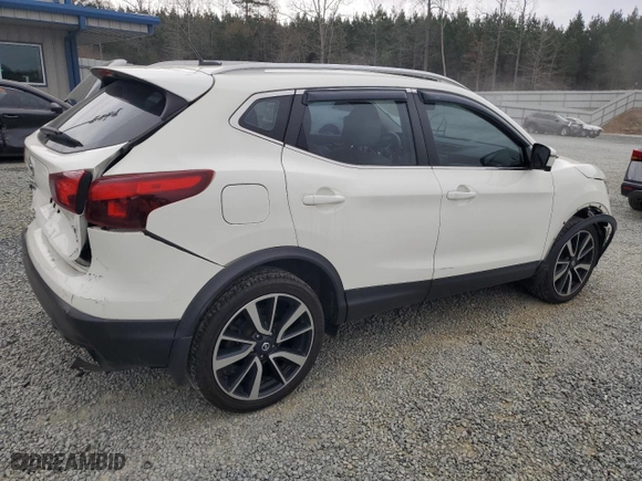 2017 Nissan Rogue Sport SL with VIN JN1BJ1CR7HW109413, listed as a Copart auction lot 49989025 with 75,154 mi miles and Salvage Title. Bid and sale history available at carsss.com. Image 3.