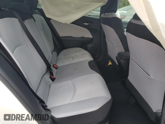 2016 Toyota Prius Two with VIN JTDKBRFU4G3505906, listed as a Copart auction lot 49041485 with 96,009 mi miles and Salvage Title. Bid and sale history available at DreamBid. Image 10.