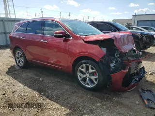 2017 Kia Sorento SX z VIN 5XYPK4A59HG225887, wystawiony jako Copart lot #50325005 z przebiegiem 122 419 mil mil oraz Szkoda całkowita • Salvage title. Historia ofert i sprzedaży dostępna na DreamBid. Obrazek 4.