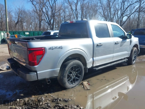 2024 Ford F-150 STX with VIN 1FTFW2L58RKD23158, listed as a IAAI auction lot 41525989 with 20,247 mi miles and . Bid and sale history available at carsss.com. Image 4.