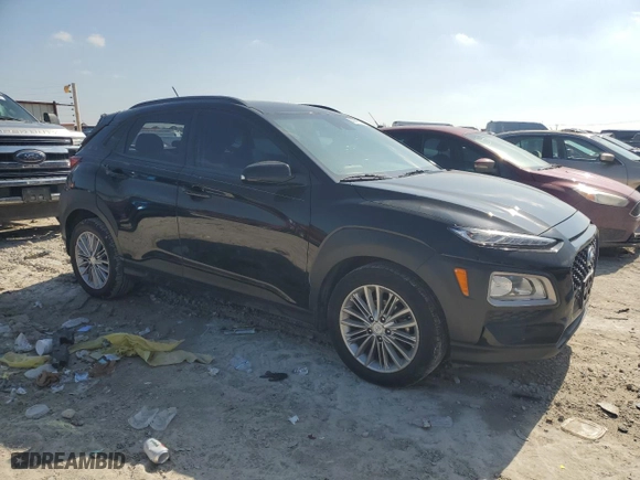 2021 Hyundai Kona SEL with VIN KM8K22AA4MU616462, listed as a Copart auction lot 44410235 with 272,411 mi miles and Salvage Title. Bid and sale history available at carsss.com. Image 4.