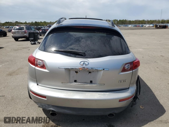 2003 Infiniti FX Options z VIN JNRAS08W03X208799, wystawiony jako Copart lot #52866345 z przebiegiem 229 666 mil mil oraz Szkody całkowita. Historia ofert i sprzedaży dostępna na DreamBid. Obrazek 6.