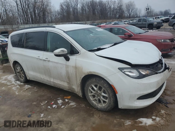 2021 Chrysler Voyager LXI with VIN 2C4RC1DG0MR505320, listed as a Copart auction lot 86296814 with 119,541 mi miles and Salvage Title. Bid and sale history available at carsss.com. Image 4.