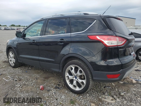 2013 Ford Escape Titanium with VIN 1FMCU0J90DUD84886, listed as a Copart auction lot 57292254 with 158,149 mi miles and Non repairable. Bid and sale history available at DreamBid. Image 2.